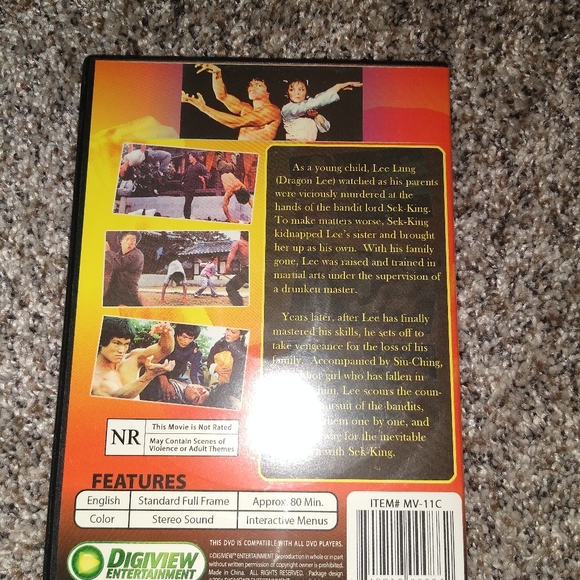 The Dragon's Infernal Showdown Movie DVD - Picture 2 of 3